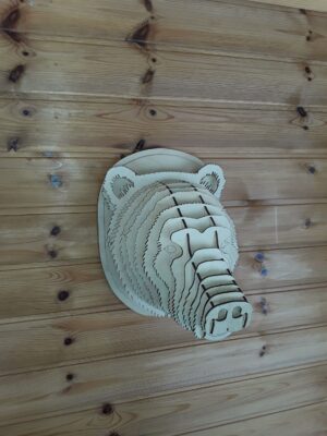 3Ddėlionė meška 3D dėlionė "Meška"
