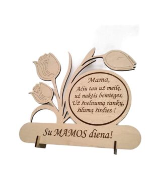Sveikinimas"Su mamos diena"