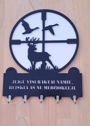 raktine medziotojas Raktų kabykla MEDŽIOTOJAS