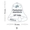 medal darzeliui varpelis Mediniai medaliai „Paskutinis skambutis“